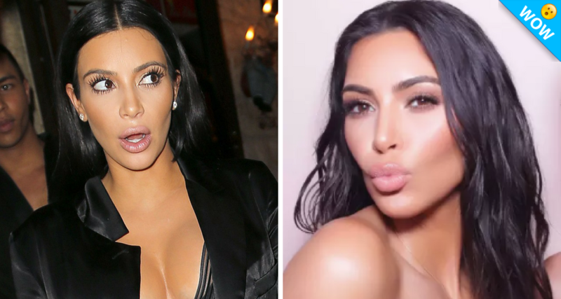 Kim Kardashian sorprende con foto de cuando era niña