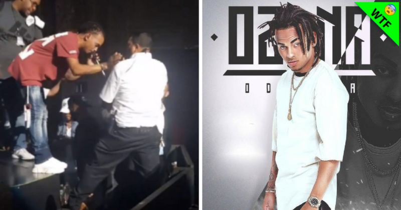 Ozuna agrede a un guardia de seguridad en pleno concierto