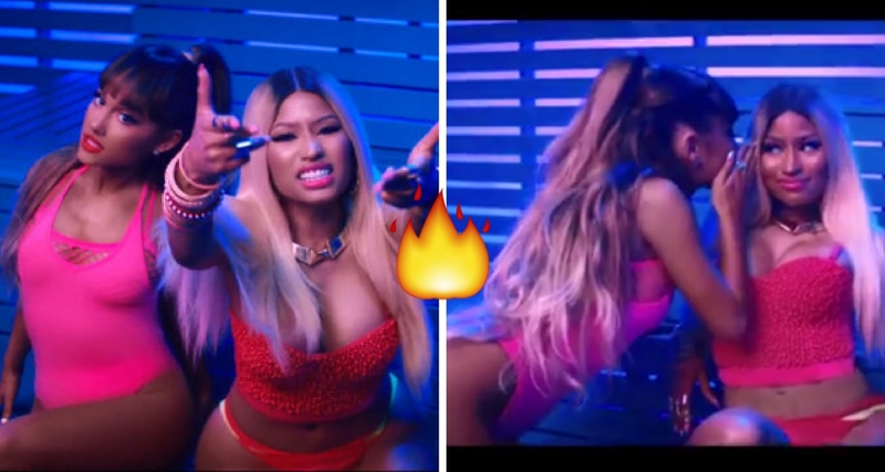 Ariana Grande y Nicki Minaj suben la TEMPERATURA en nuevo +VIDEO