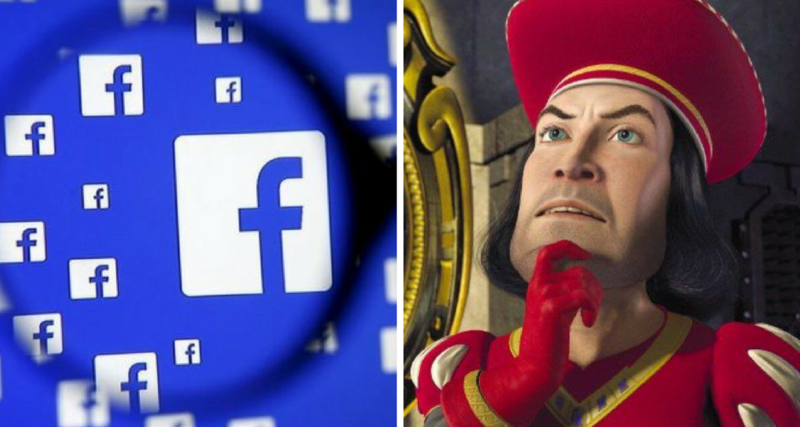 WTF! Esto es lo que tienen en COMÚN Facebook y ¿Lord Farquaad?