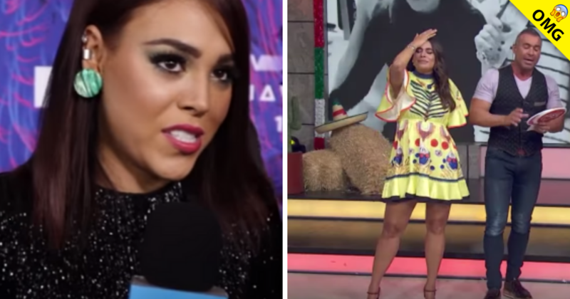 Conductor de programa asegura que Danna Paola está inflamada