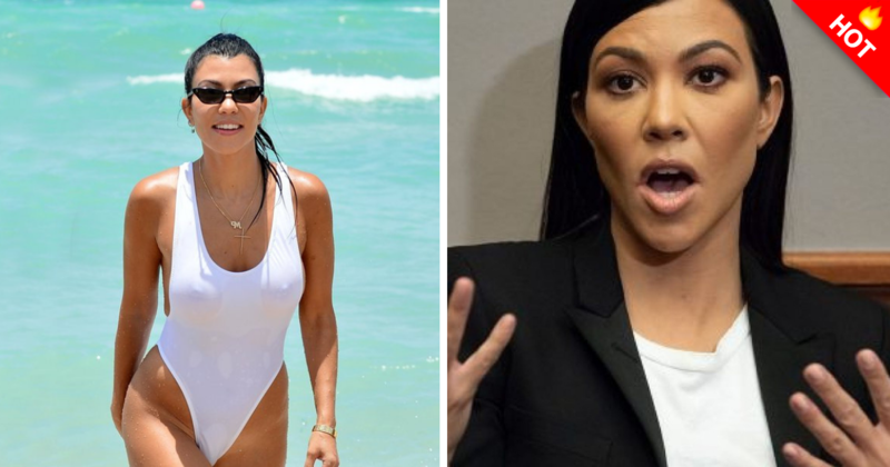 Kourtney Kardashian reta instagram con foto sin ropa