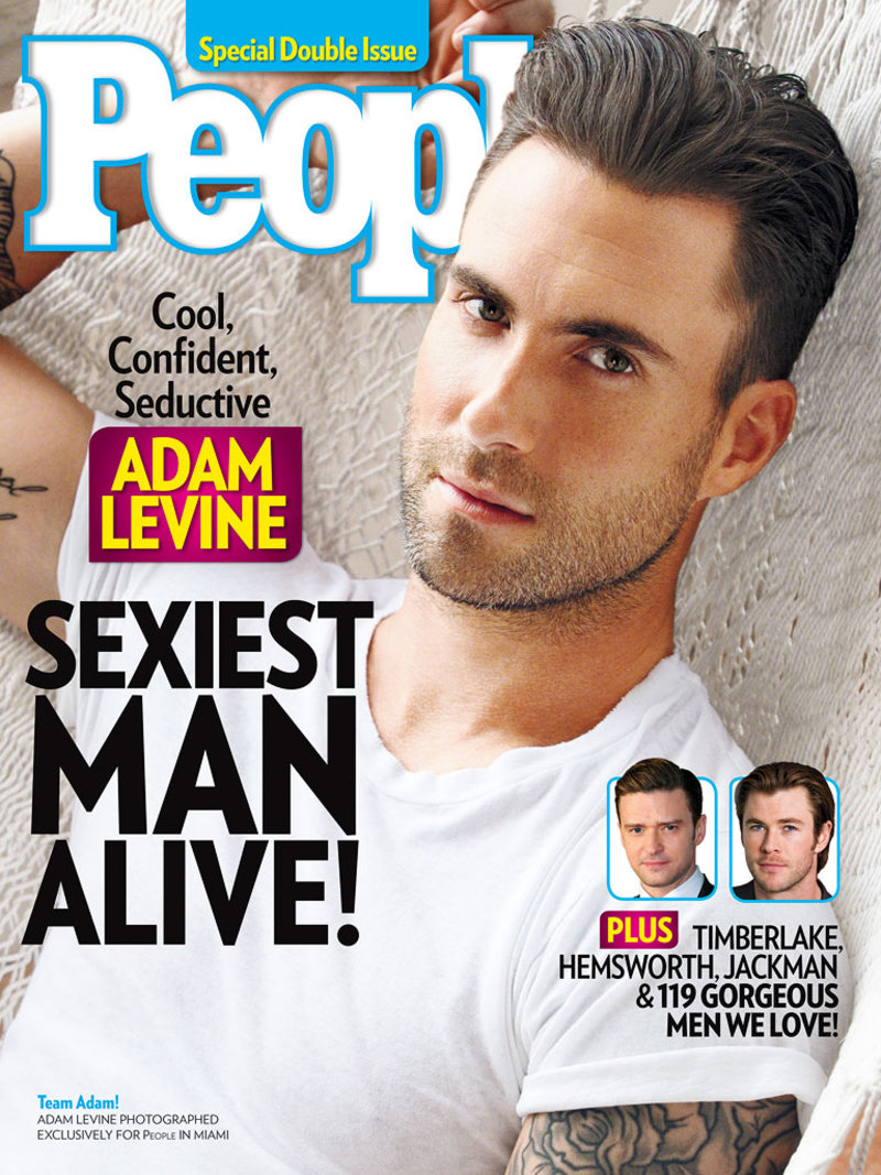 Adam Levine es el hombre más sexy del mundo