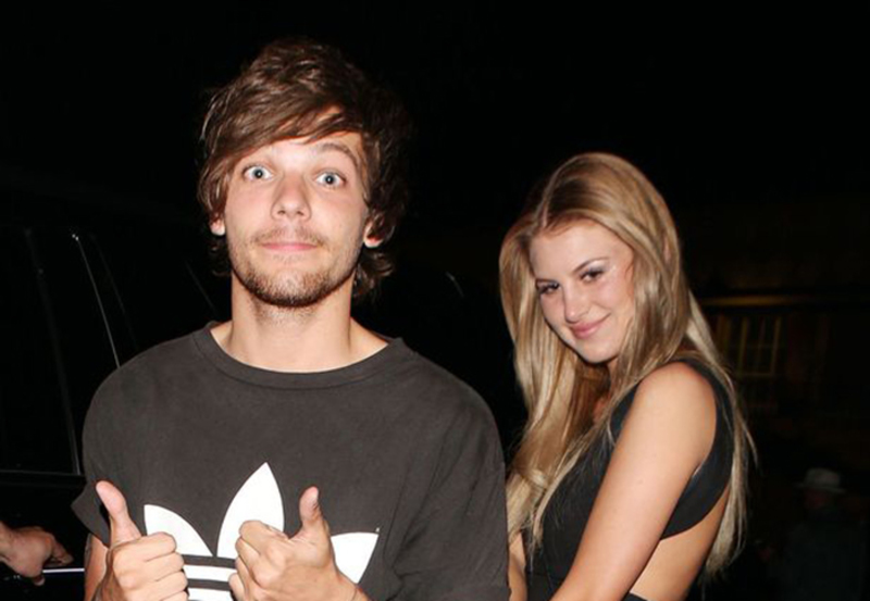 ¡Así se ve la pancita de Briana, mamá del hijo de Louis!