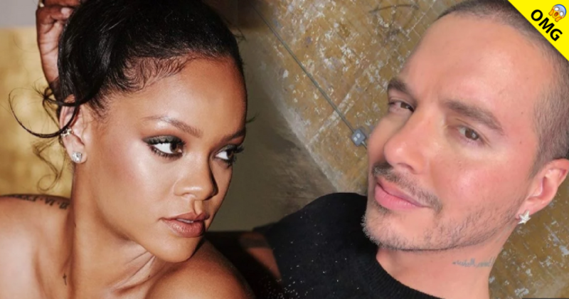 De esta manera Rihanna le hace el fuchi a J Balvin