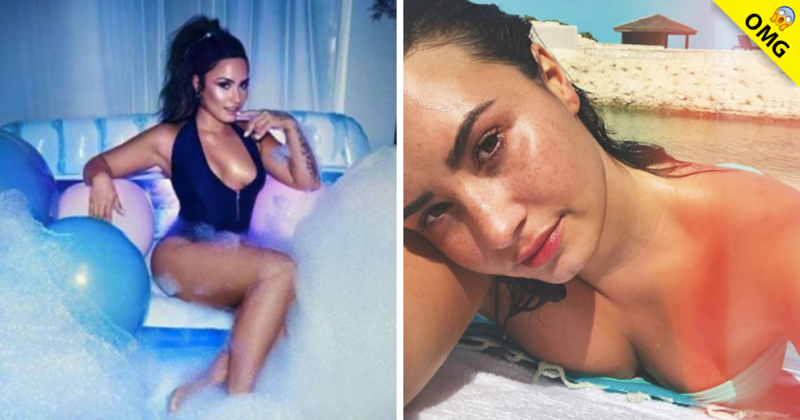 Demi Lovato deja ver sus curvas en ajustado bikini