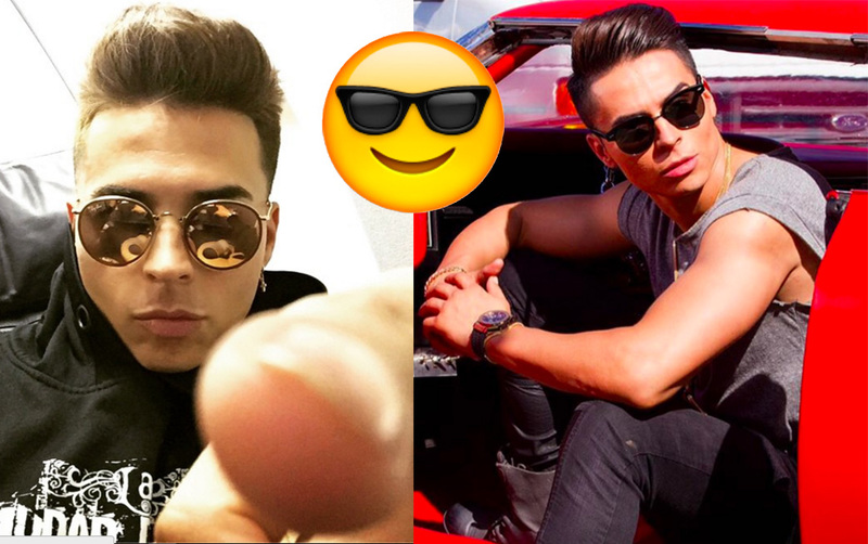 Reykon El Líder... ¡en usar los lentes más cool!