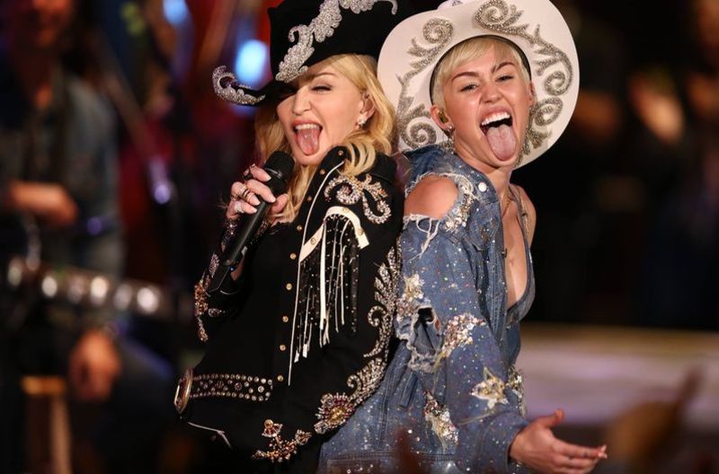 Madonna y Miley Cyrus juntas en un MTV Unplugged