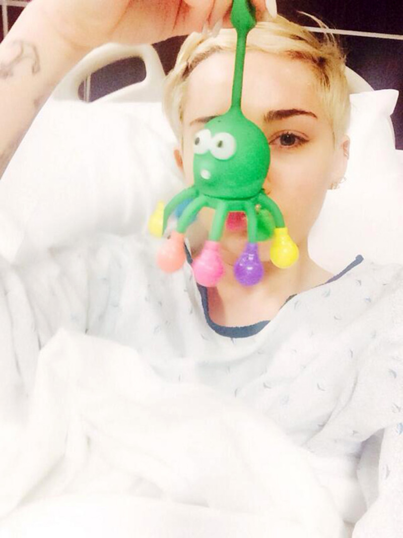 ¡OMG! Miley Cyrus en el hospital