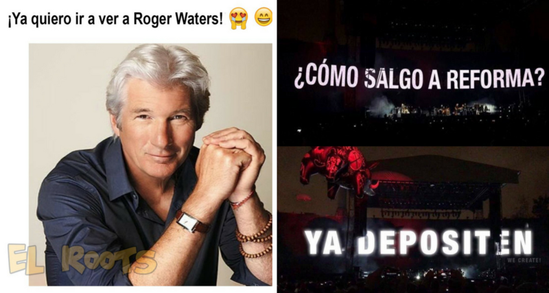 Los MEJORES memes que dejo la visita de Roger Waters