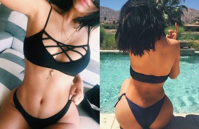 Kylie enseña en fotos su trasero voluptuoso