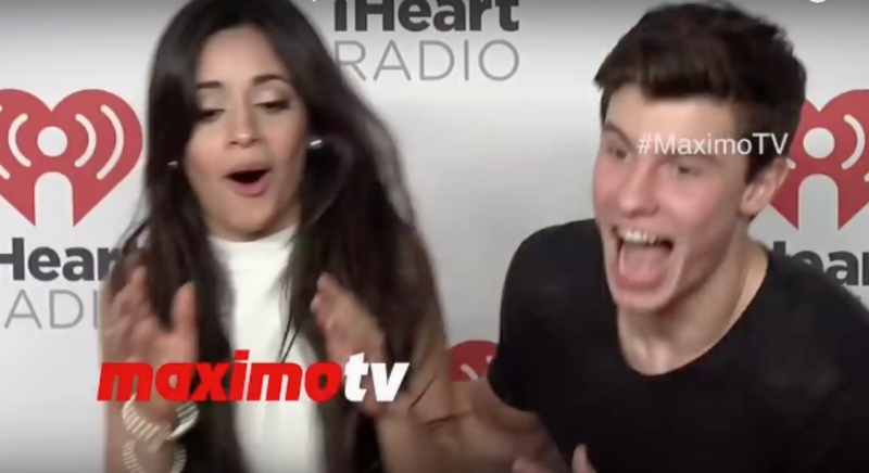 Shawn bromea con Camila ¡Super lindos!