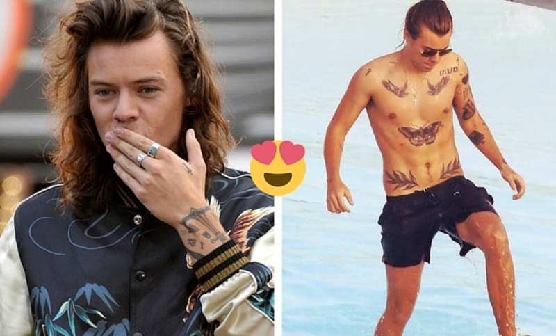 Checa el nuevo tatuaje de Harry Styles ¡Se ve súper sexy!