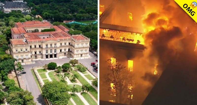 ¿Qué? ¡Museo más grande de Sudamérica es consumido por el fuego!