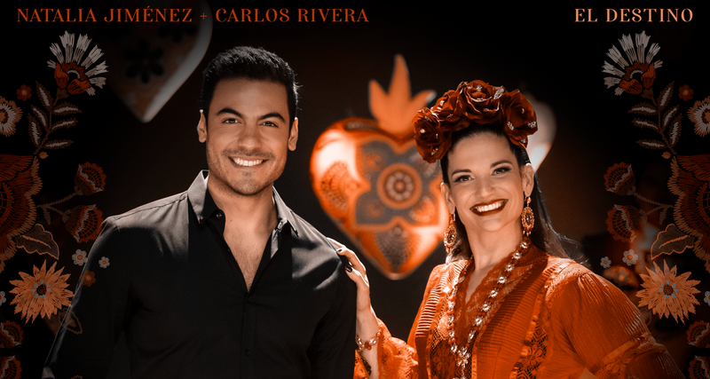 Natalia Jiménez y Carlos Rivera unen sus voces en ‘El Destino’