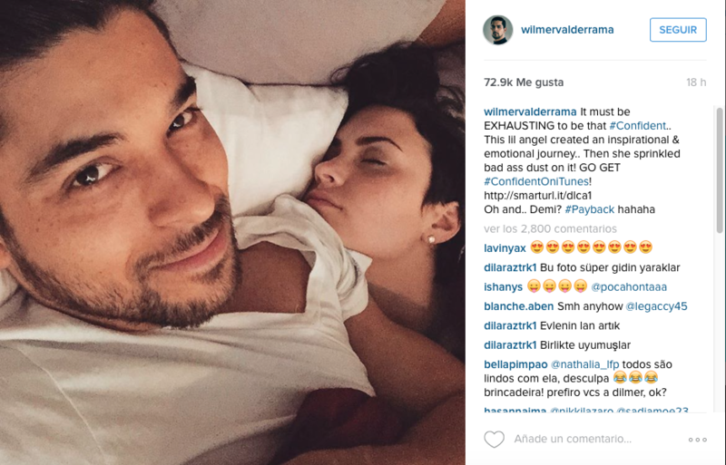 Wilmer Balderrama le da la revancha a Demi Lovato