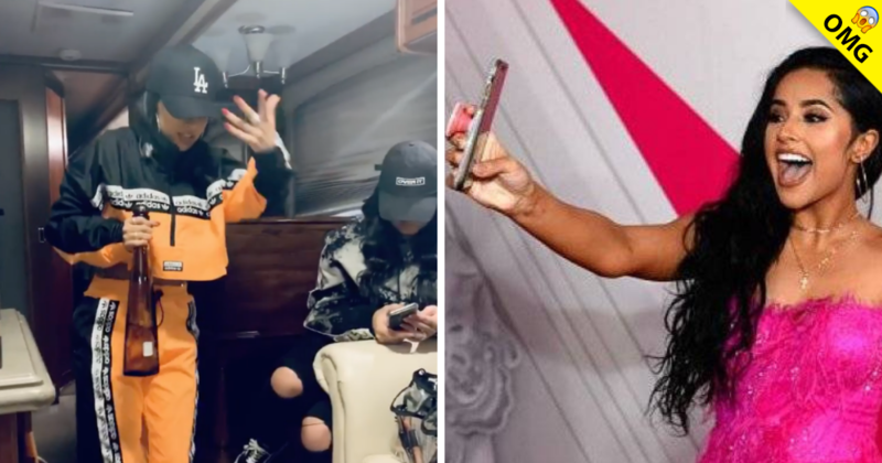 Becky G sorprende a sus fans cantando y bailando ‘El Camaleón’