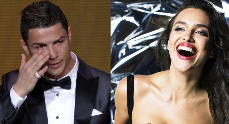 Le bajan la novia a Cristiano Ronaldo