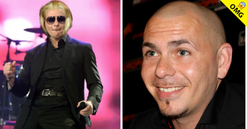 ¿Pitbull con cabello? Este era su look antes de ser famoso