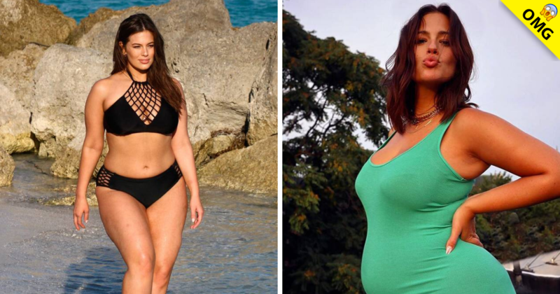 Ashley Graham muestra sus estrías por su embarazo