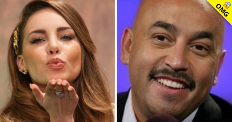 Lupillo Rivera da tierno beso a Belinda en programa en VIVO