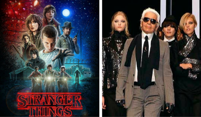 ¿Elenco de Stranger Things junto a un famoso diseñador?