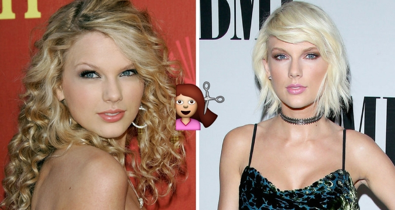 WOW! Estos han sido los cambios de look de Taylor Swif