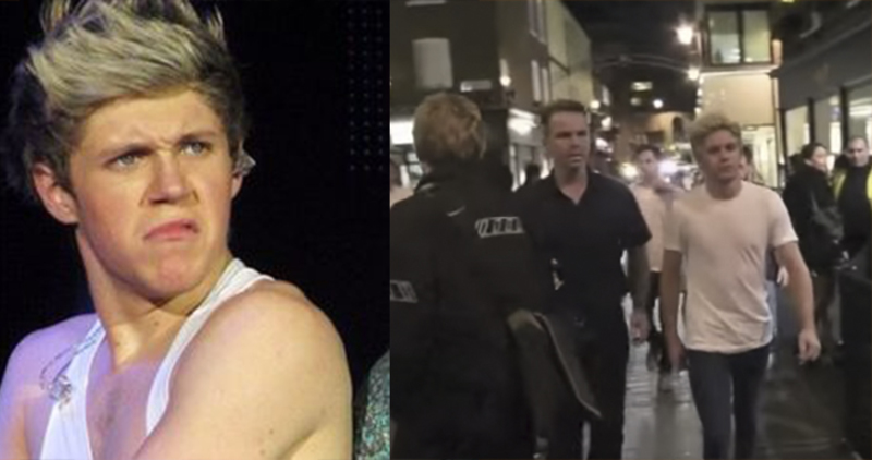 Los paparazzi enfurecieron a Niall Horan de 1D