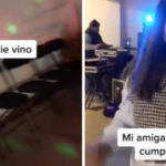 Chica hace fiesta de cumpleaños y solo acuden tres personas