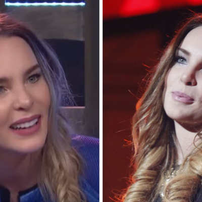 Belinda tiene apasionado beso con otra mujer