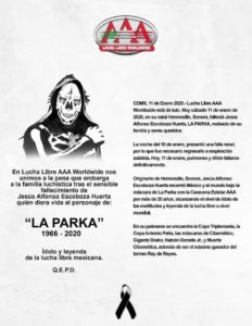 Muere La Parka