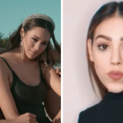 Danna Paola responde a video que lanzó Eleazar