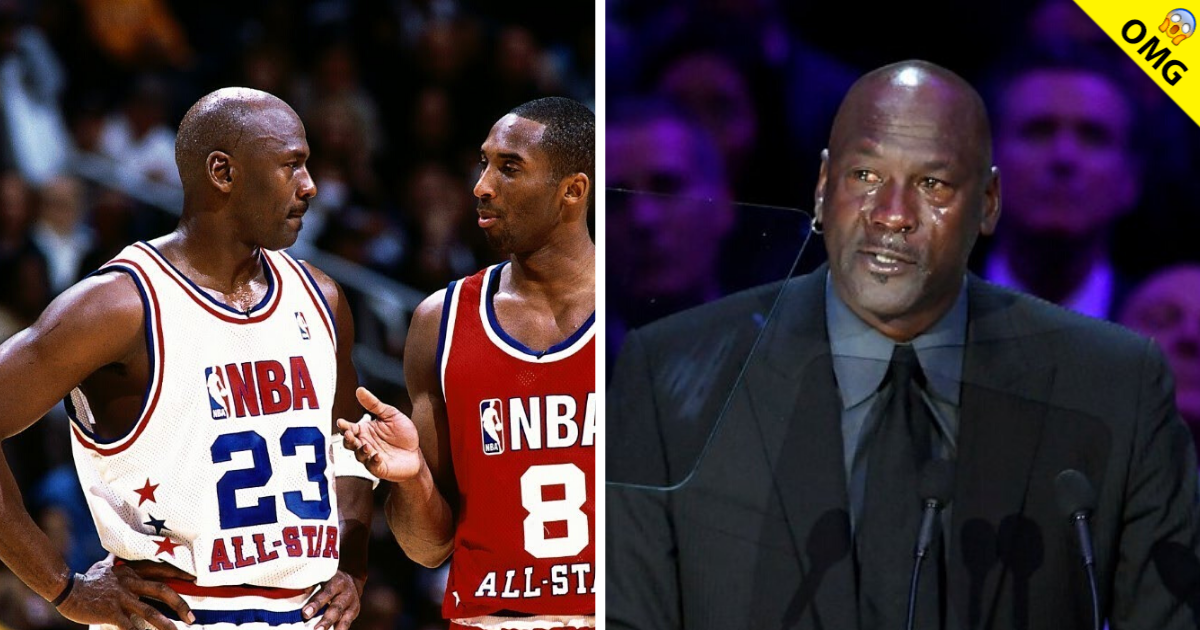 Michael Jordan llora al hablar sobre Kobe Bryant en su homenaje
