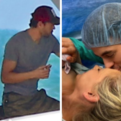 Enrique Iglesias presume la primera foto de su tercera hija