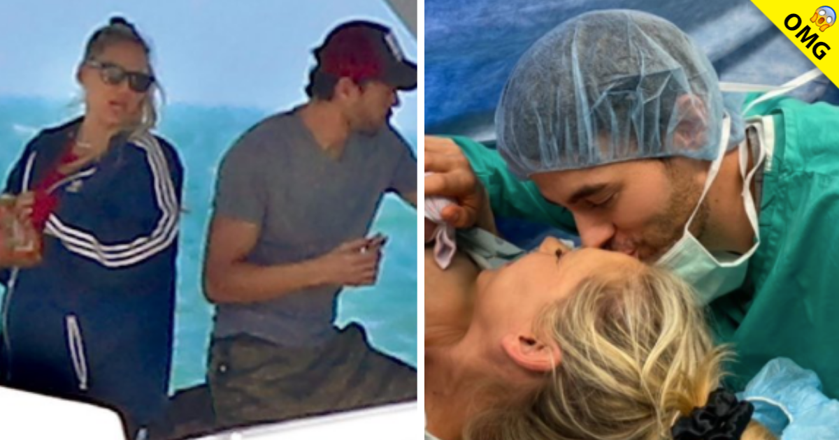 Enrique Iglesias presume la primera foto de su tercera hija