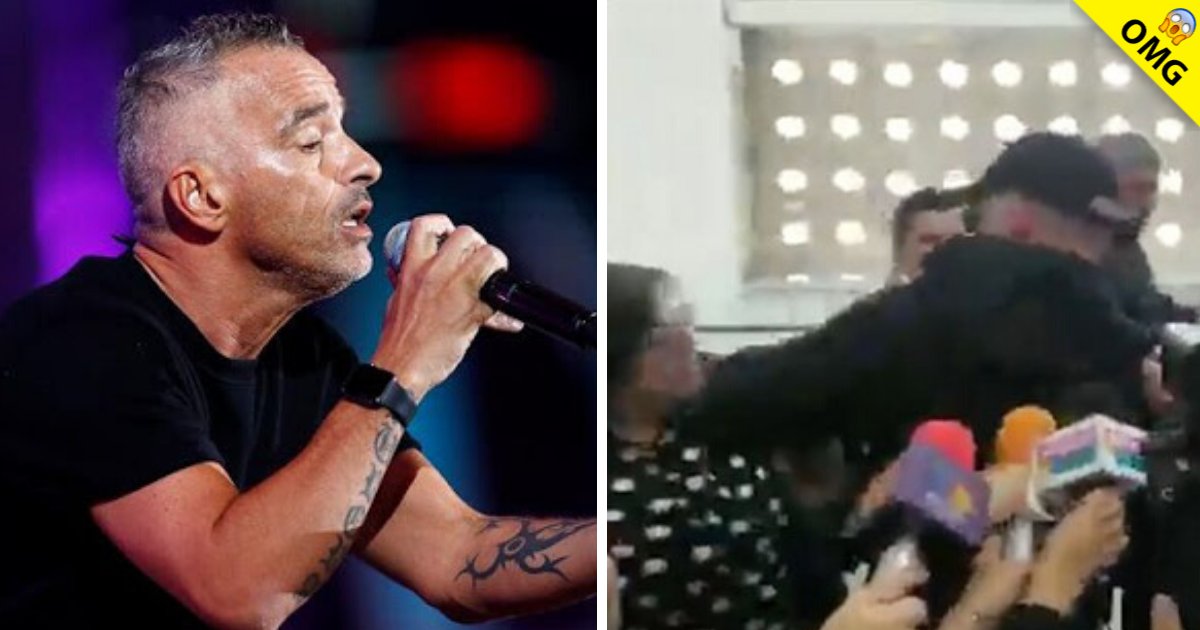 Eros Ramazzotti responde por golpear a fan