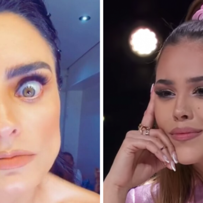 Aislinn Derbez imita a Danna Paola con su crítica