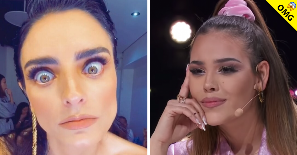 Aislinn Derbez imita a Danna Paola con su crítica