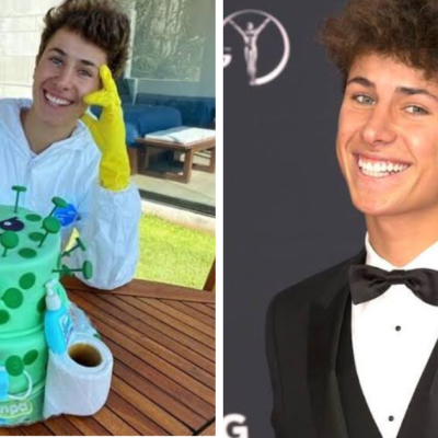 JuanPa Zurita festeja cumpleaños con pastel de COVID-19 y le llueven críticas