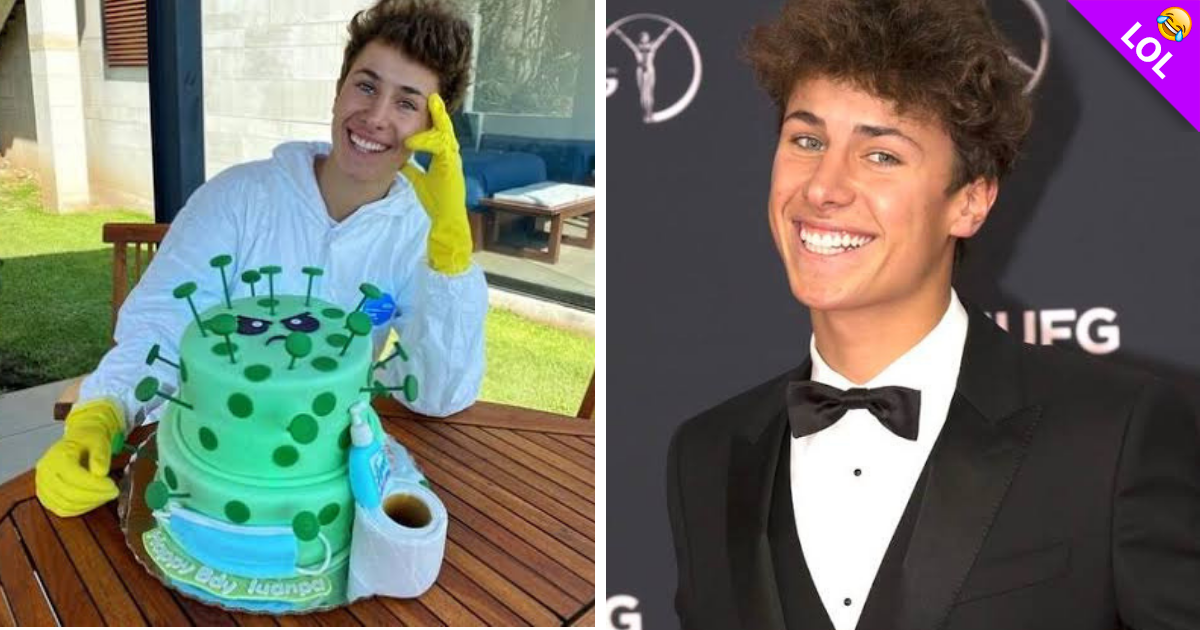 JuanPa Zurita festeja cumpleaños con pastel de COVID-19 y le llueven críticas