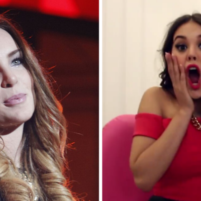 Así fue el encuentro de Danna Paola y Belinda