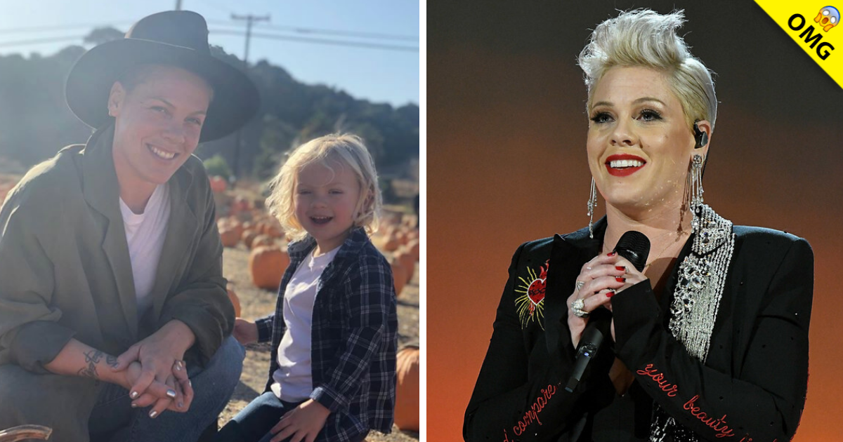 Pink revela que ella y su hijo dieron positivo al coornavirus