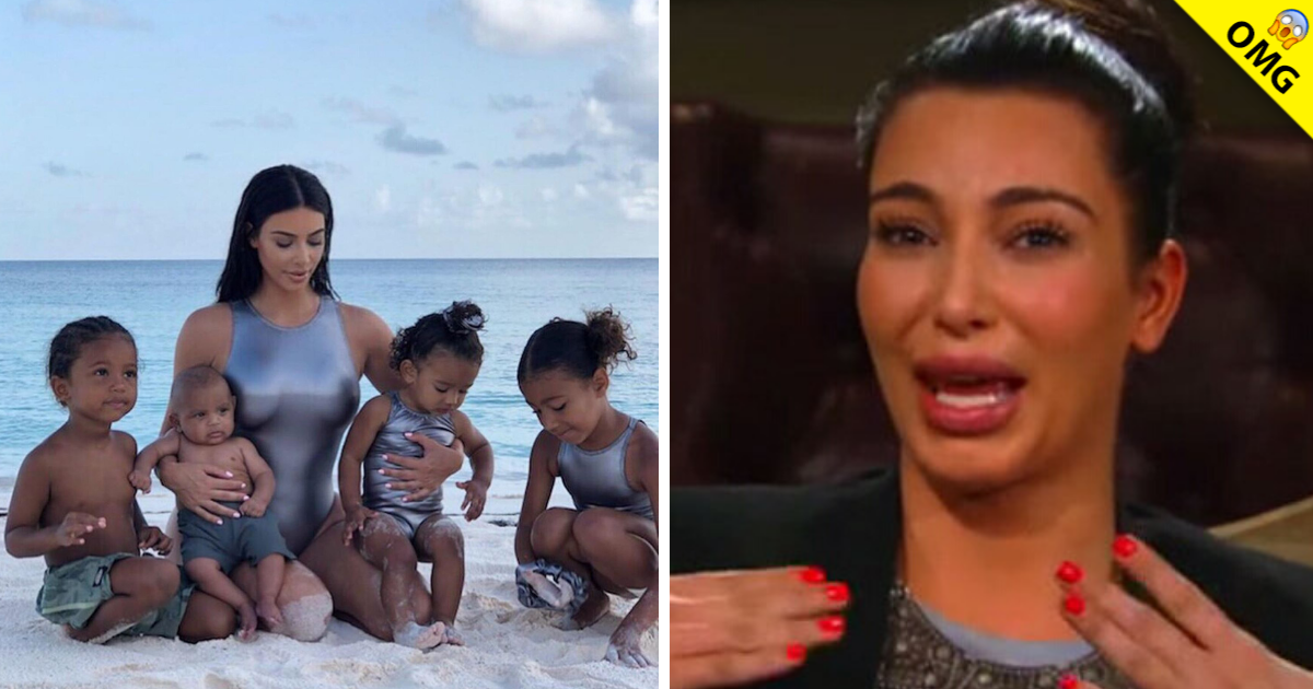 Kim Kardashian asegura que no se ha podido bañar
