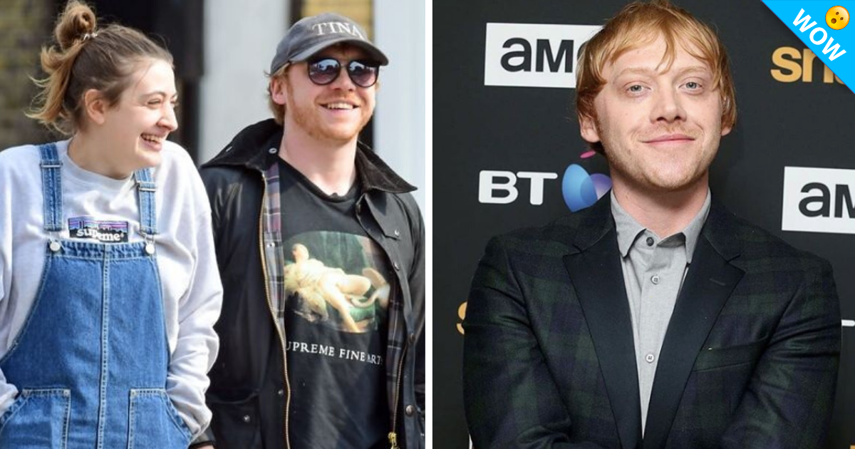 Revelan que Rupert Grint, actor de Harry Potter va a ser papá