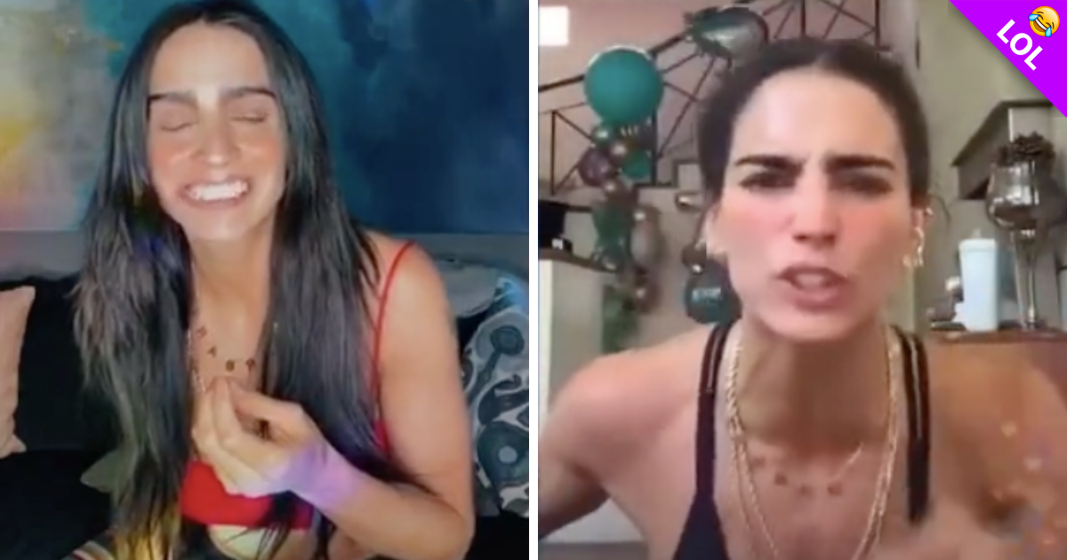 Bárbara de Regil se burla de su propia rutina fit