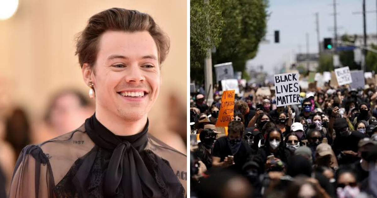 Harry Styles paga multas de detenidos por manifestaciones