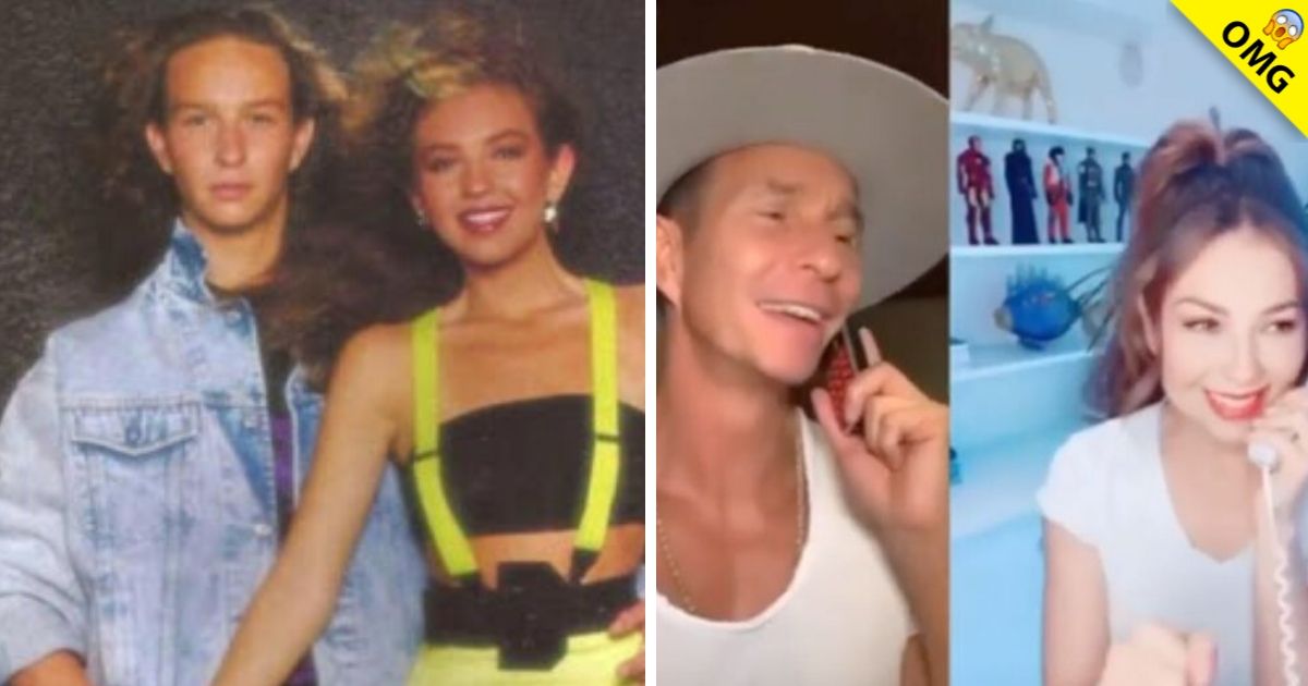 Thalía y Erik Rubín reviven su época en Timbiriche en TikTok