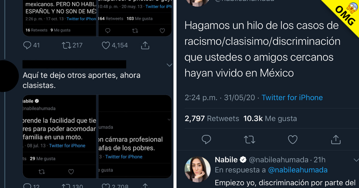 Influencer pide exponer casos de discriminación