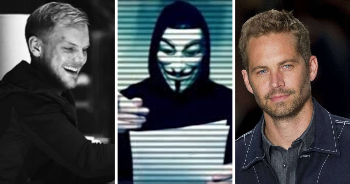 Anonymous revive teoría de Avicii y Paul Walker