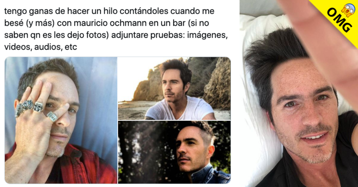 Involucran a Mauricio Ochmann en hilo de Twitter